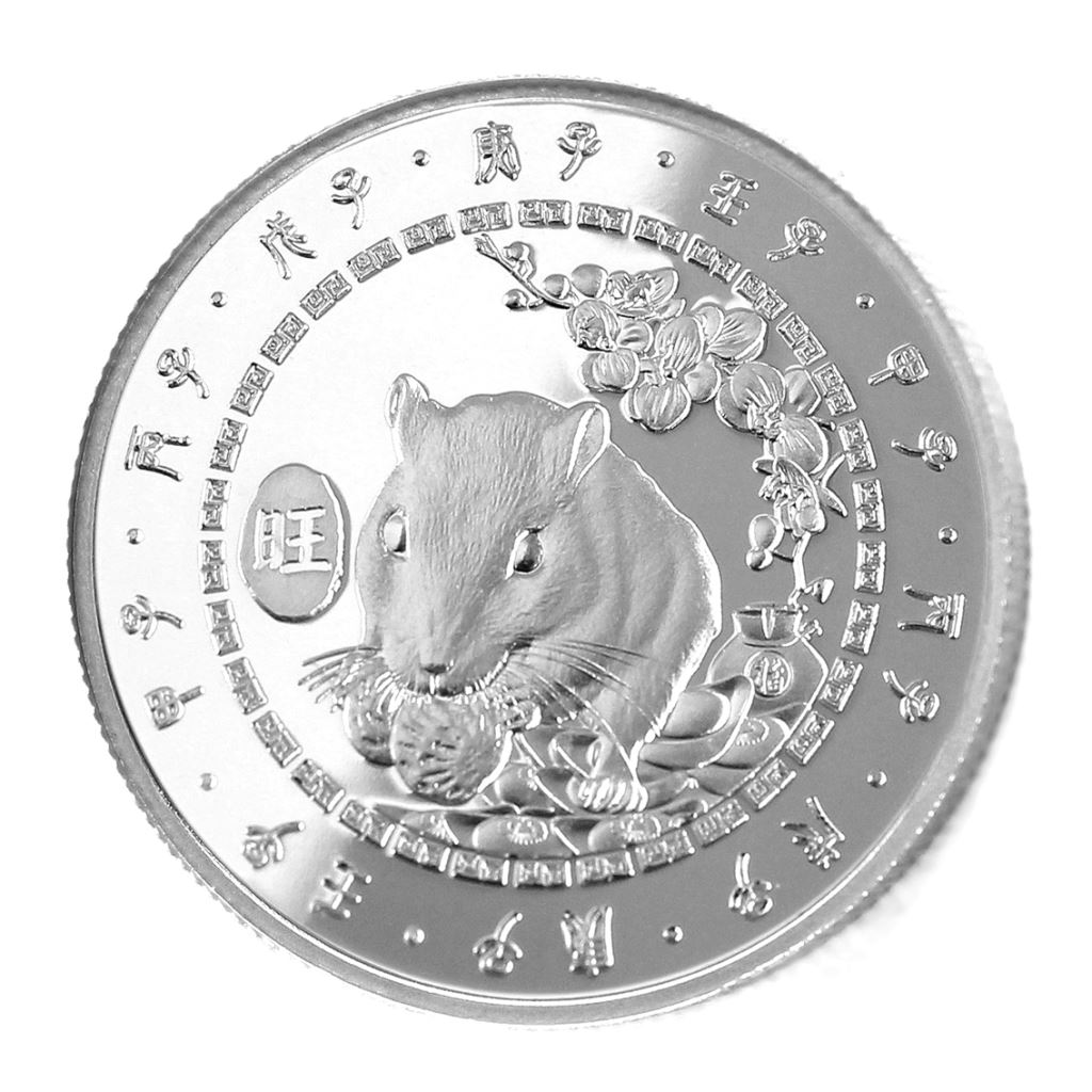 退休獎座鑲嵌金銀幣