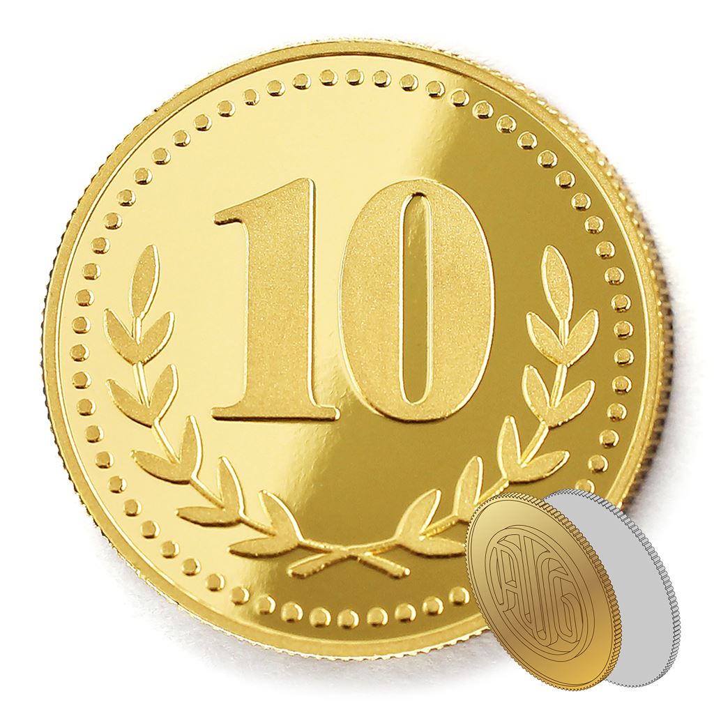【金銀幣2】年資10半桂-鏡面雕刻27