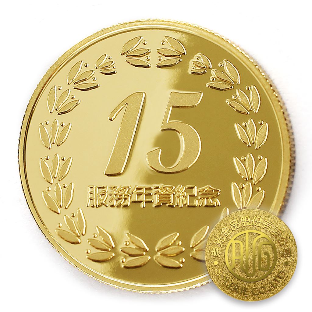 【金幣】年資15桂環-金箔32
