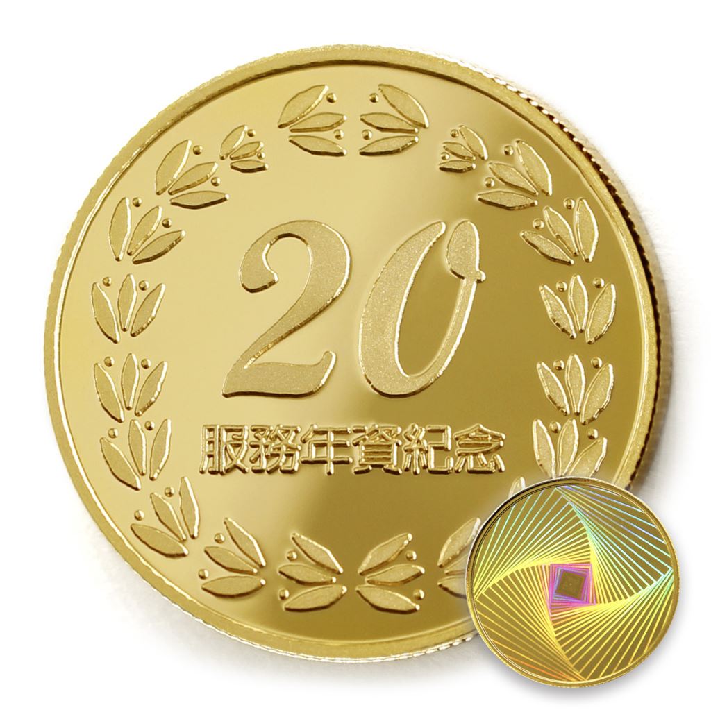 【金幣】年資20桂環-幻彩雕刻32