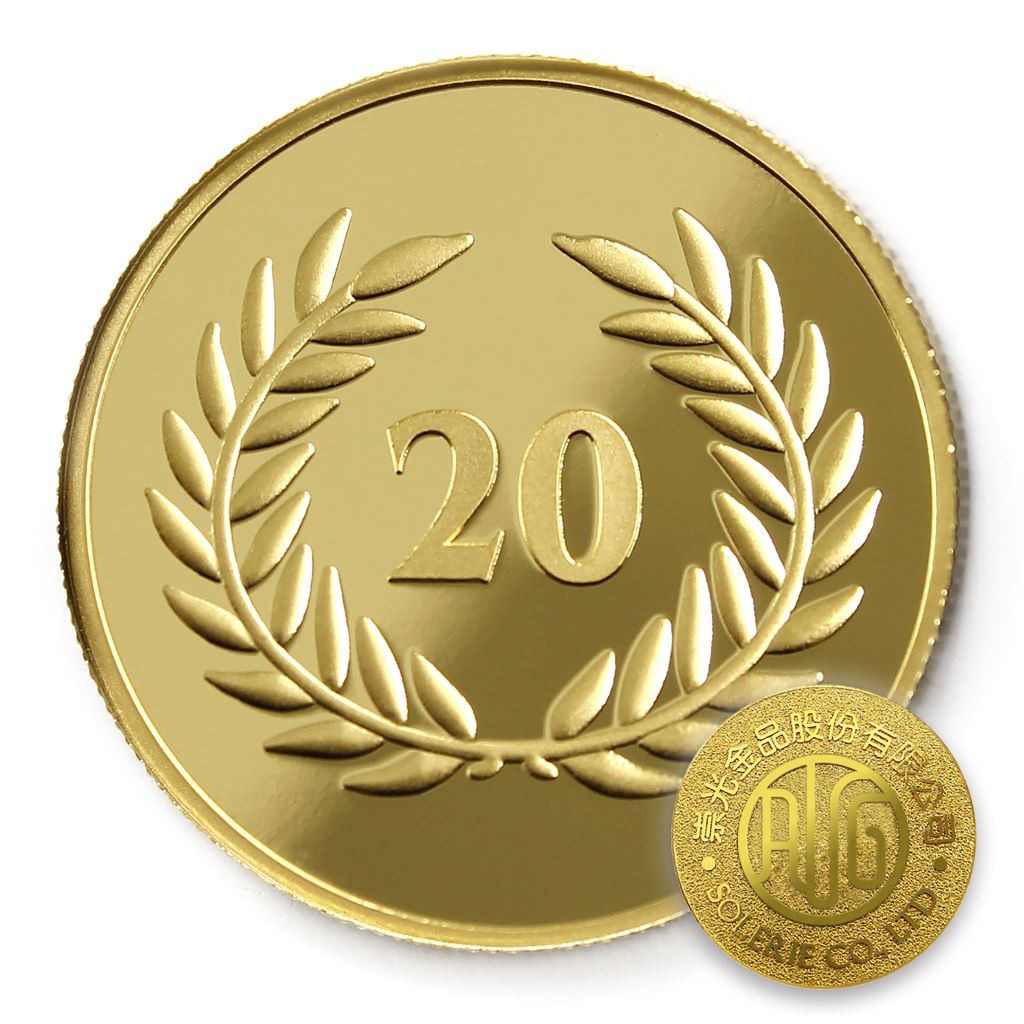 【金幣】年資20月桂-金箔32