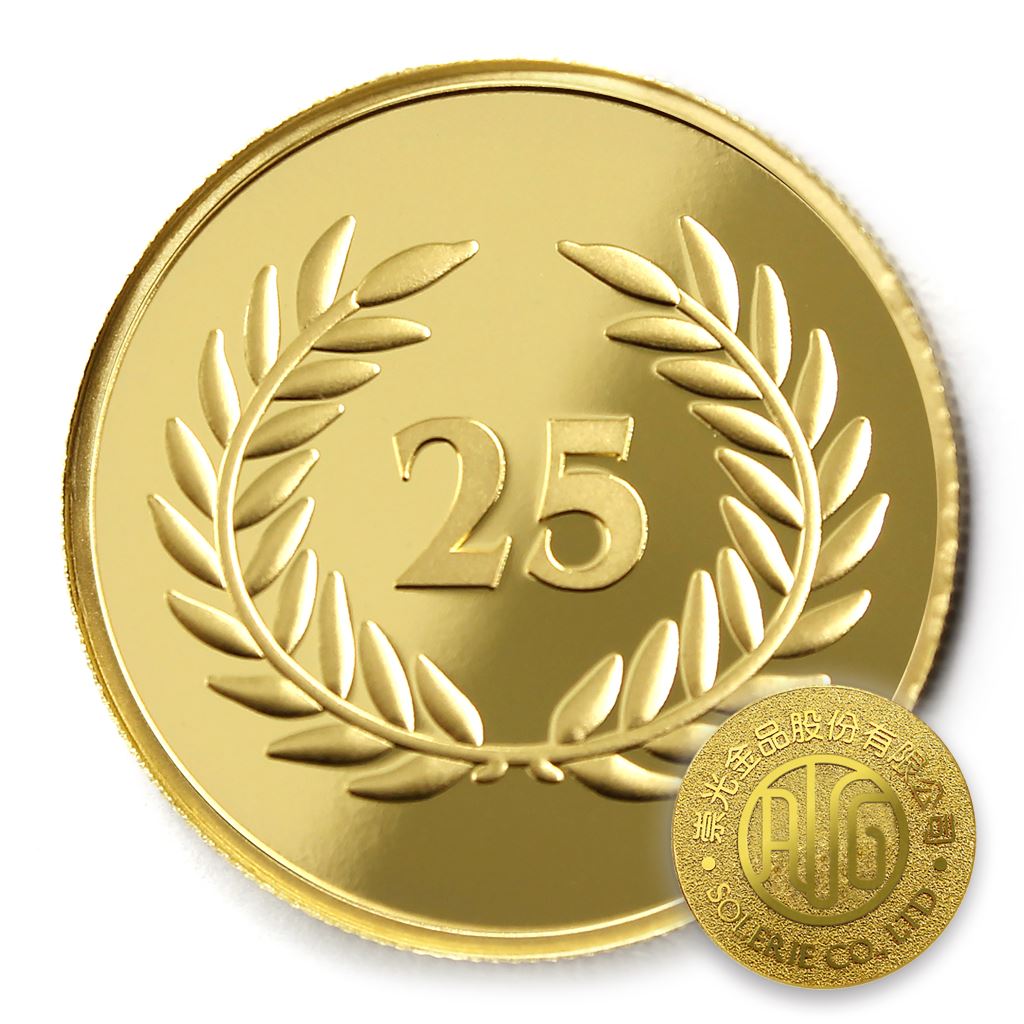 【金幣】年資25月桂-金箔32