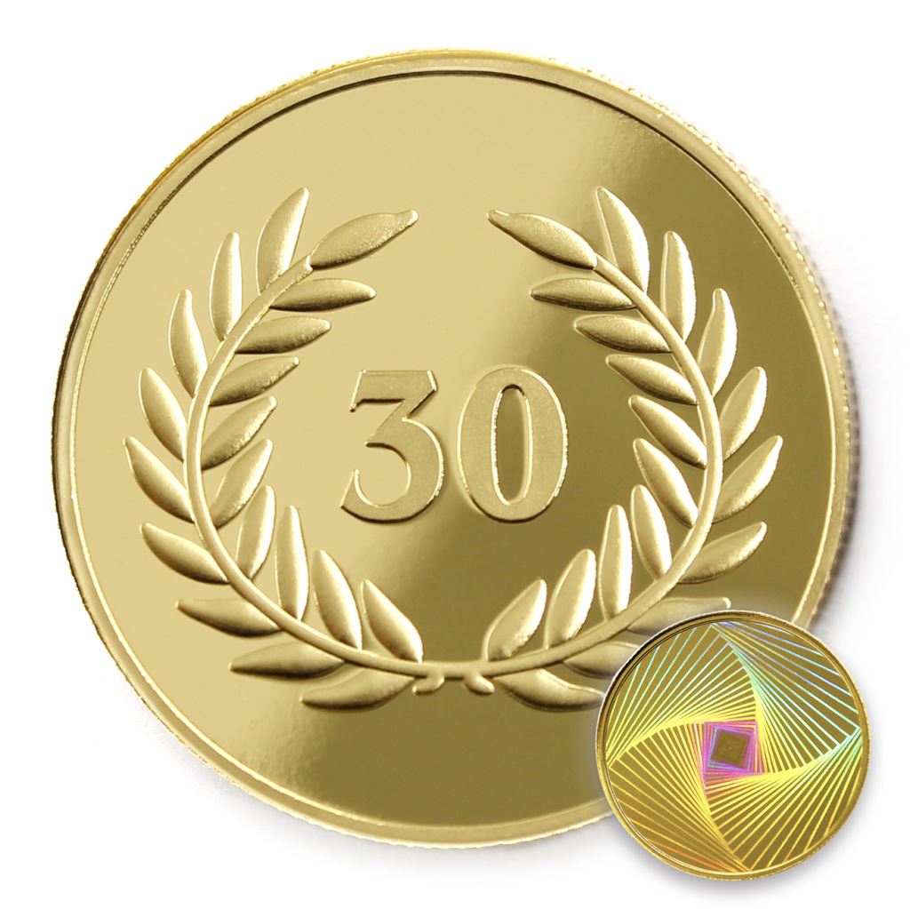 【金幣】年資30月桂-幻彩雕刻32