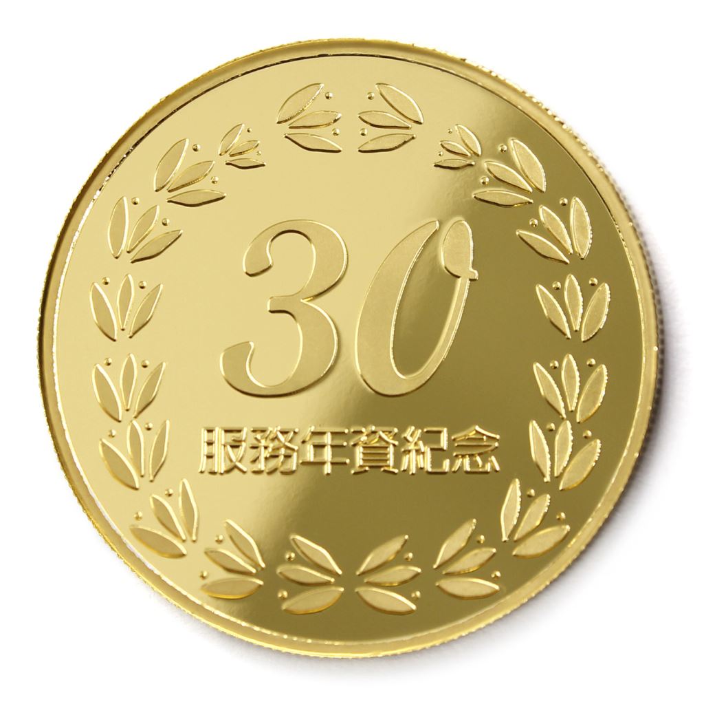 【金幣】年資30桂環-鏡面雕刻40