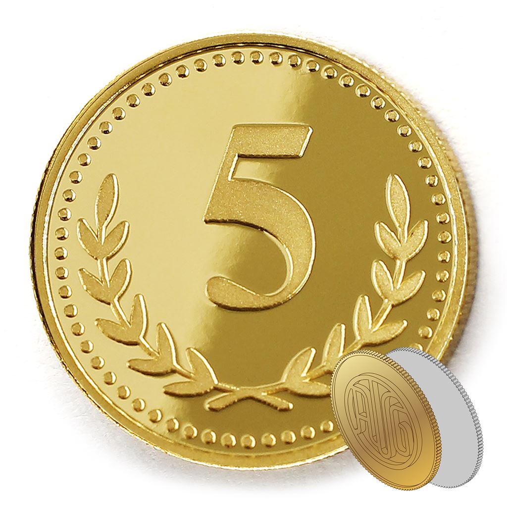 【金銀幣2】年資5半桂-鏡面雕刻22
