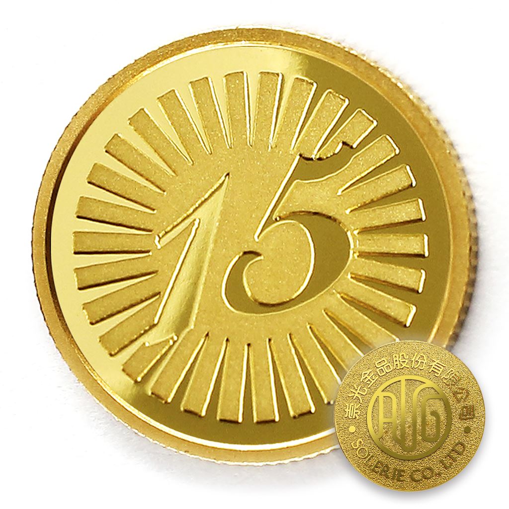 【金幣】年資15光芒-金箔18