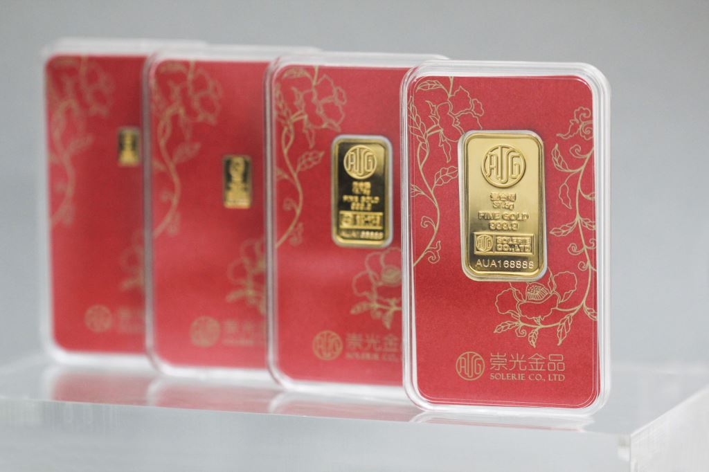 【條塊】壹公克黃金條塊(客製項目需另行報價)