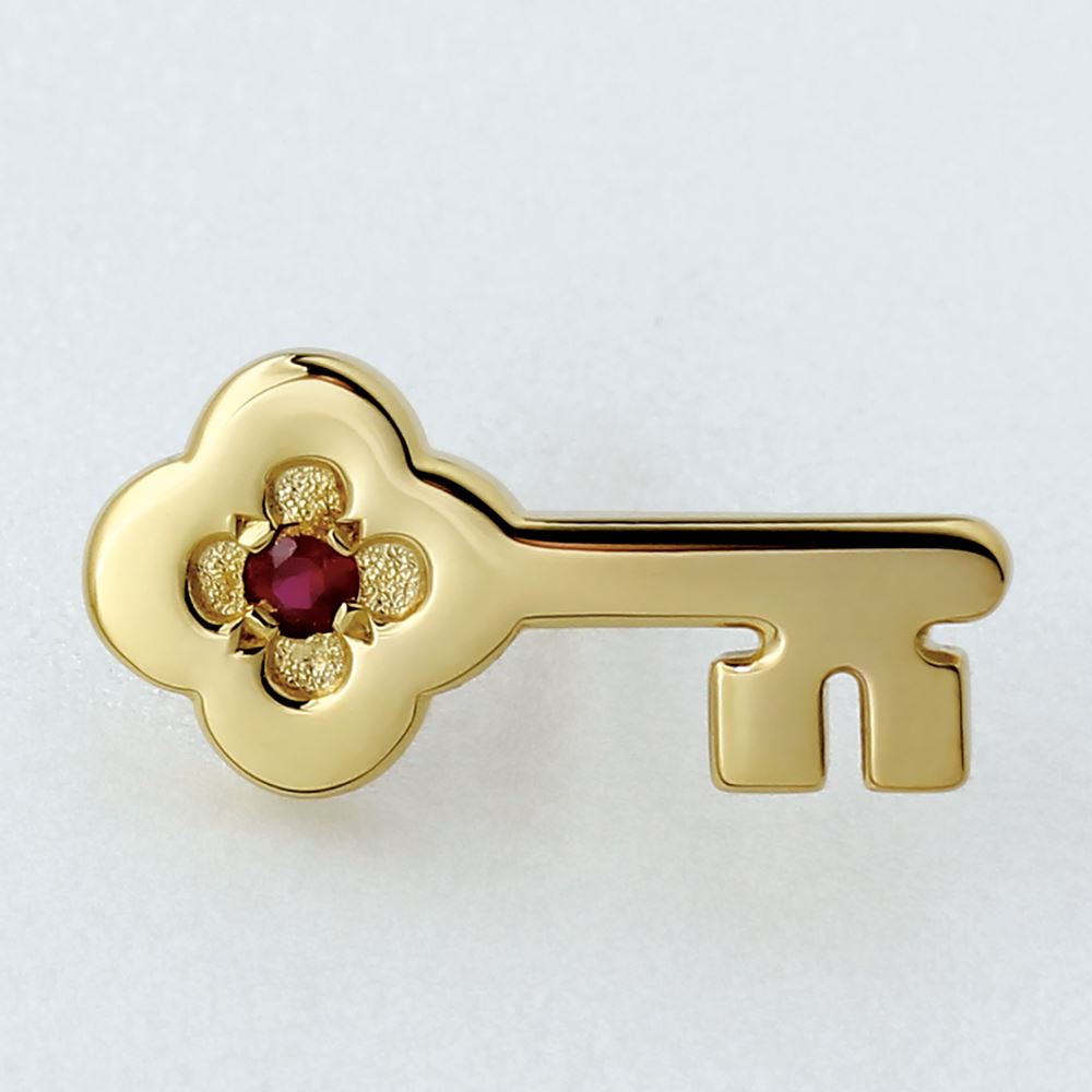 【訂製品】鑲寶石鑰匙-1