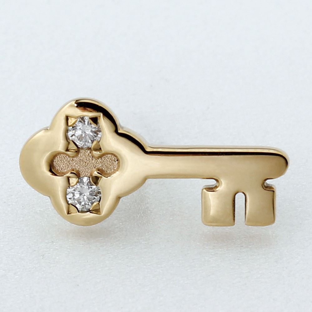 【訂製品】鑲寶石鑰匙-2