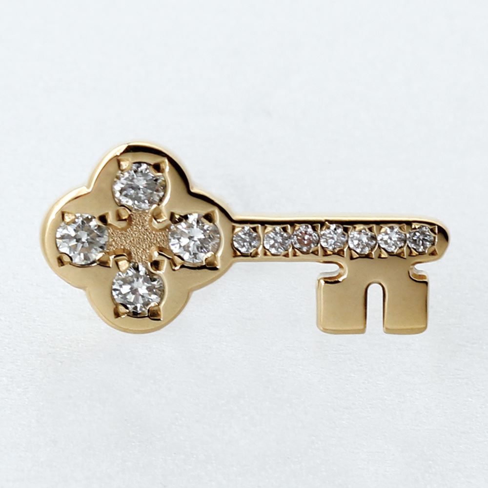 【訂製品】鑲寶石鑰匙-3