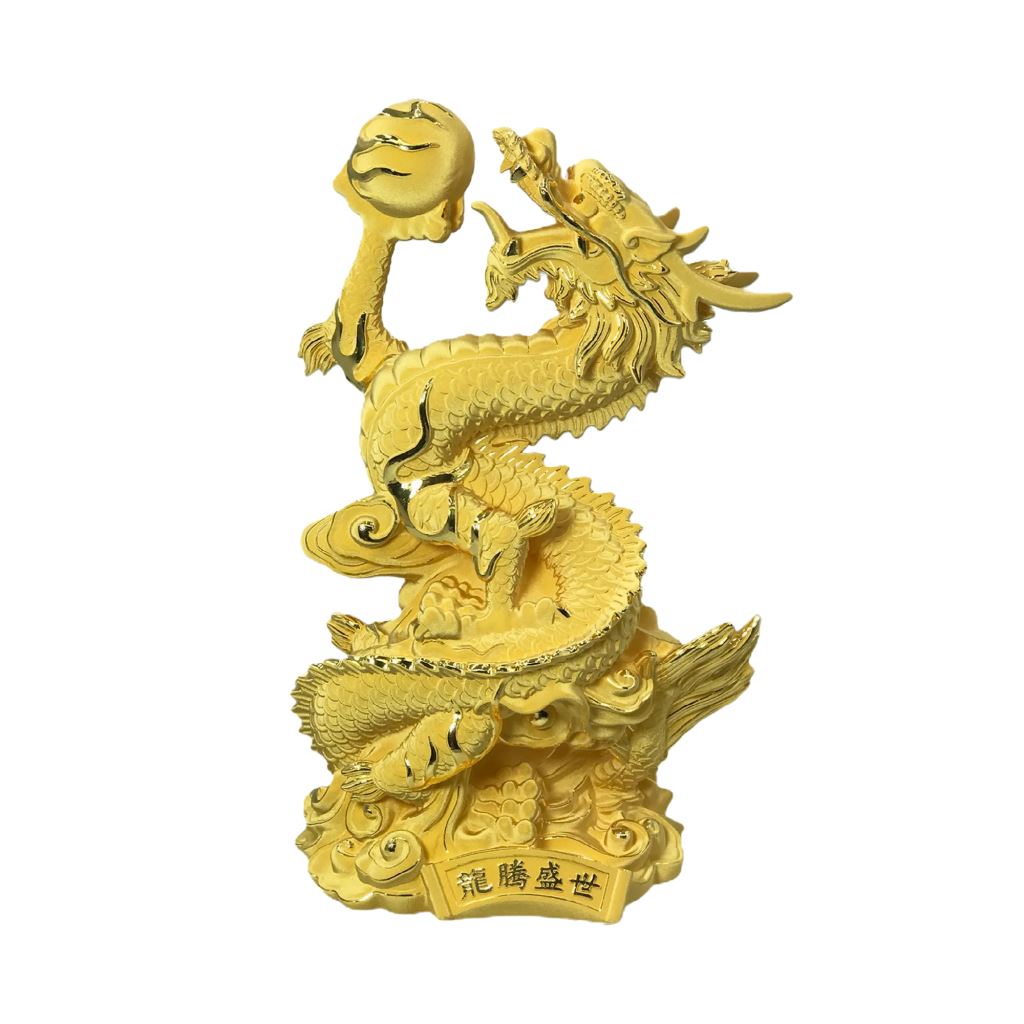 【電鑄類】金龍獻瑞 94g