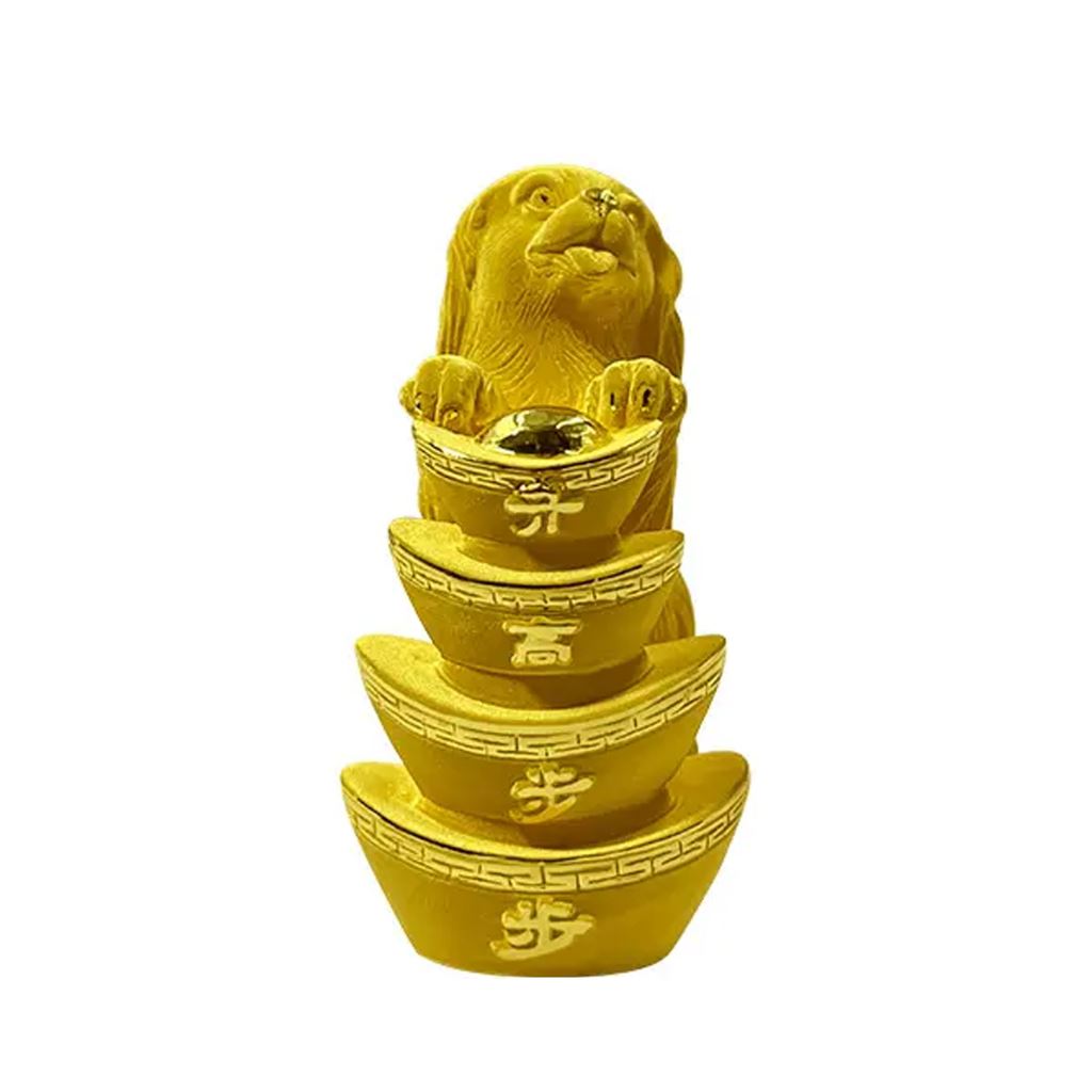 【電鑄類】財旺金狗 30g