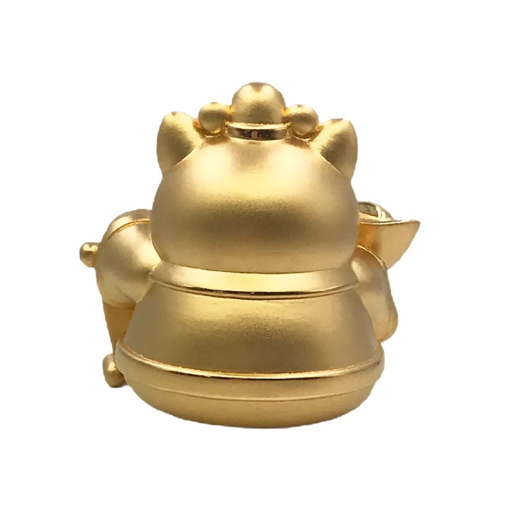【電鑄類】福貓迎財 58g