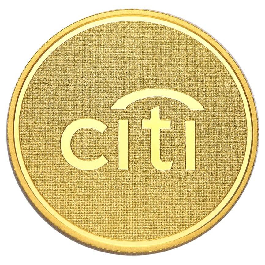【客製鑄幣】金幣-花旗銀行